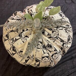 Star Wars, storm troopers, plush pumpkin handmade